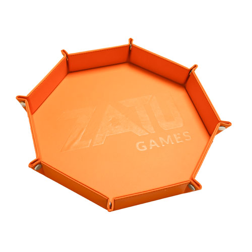 Игровые кубики Orange Octagnal Dice Tray Zatu
