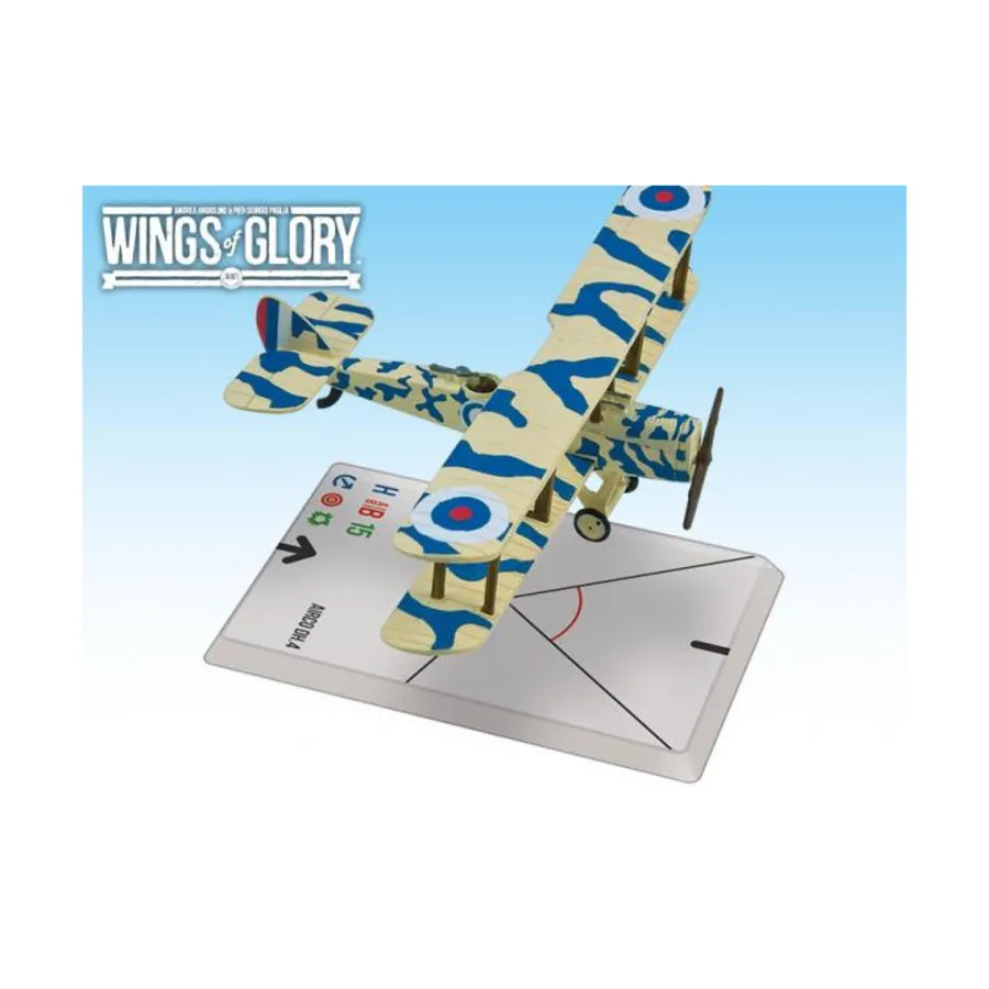 

Airco DH.4 - Коттон/Беттс, Wings of Glory - WWI Miniatures - Airplane Packs - Series V (1:144)