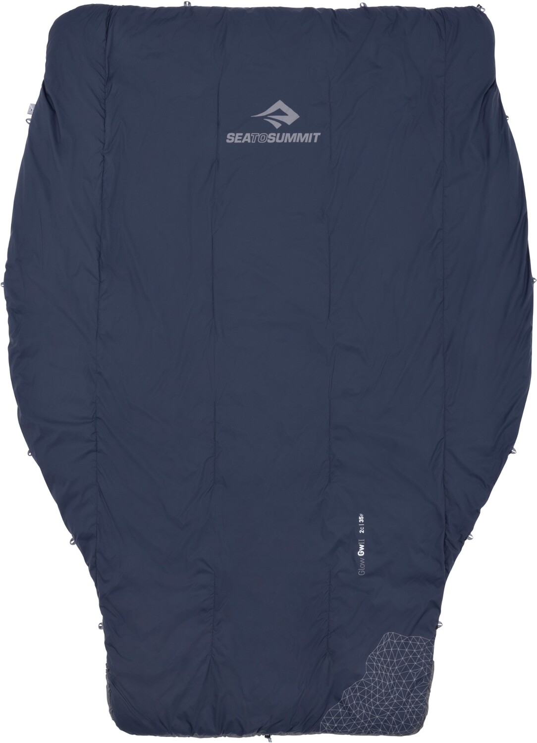 

Синтетическое одеяло Glow II 35F Sea to Summit, синий
