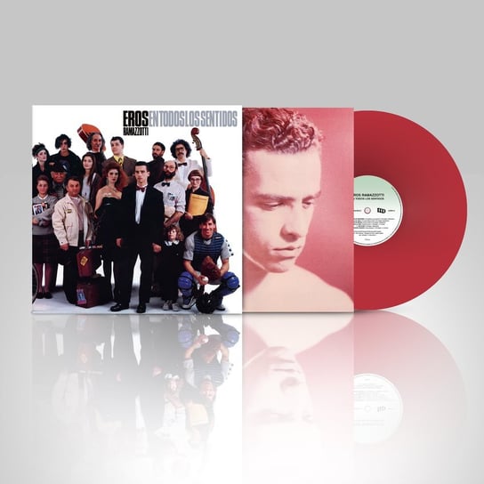 Виниловая пластинка Ramazzotti Eros - En Todos Los Sentidos eros ramazzotti – en todos los sentidos spanish version coloured red vinyl lp