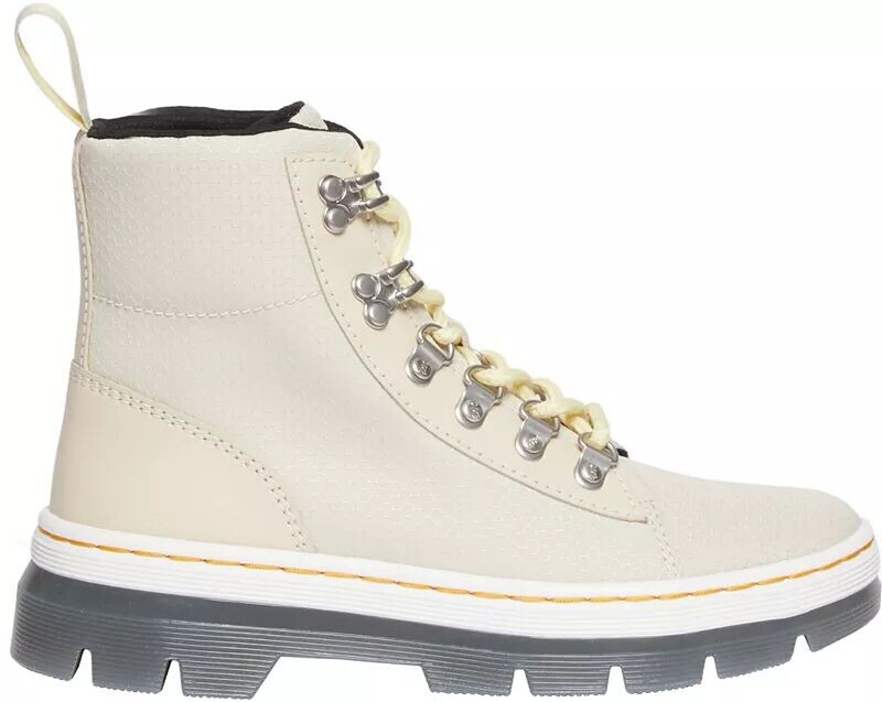 

Женские кожаные ботинки Dr. Martens Combs, белый