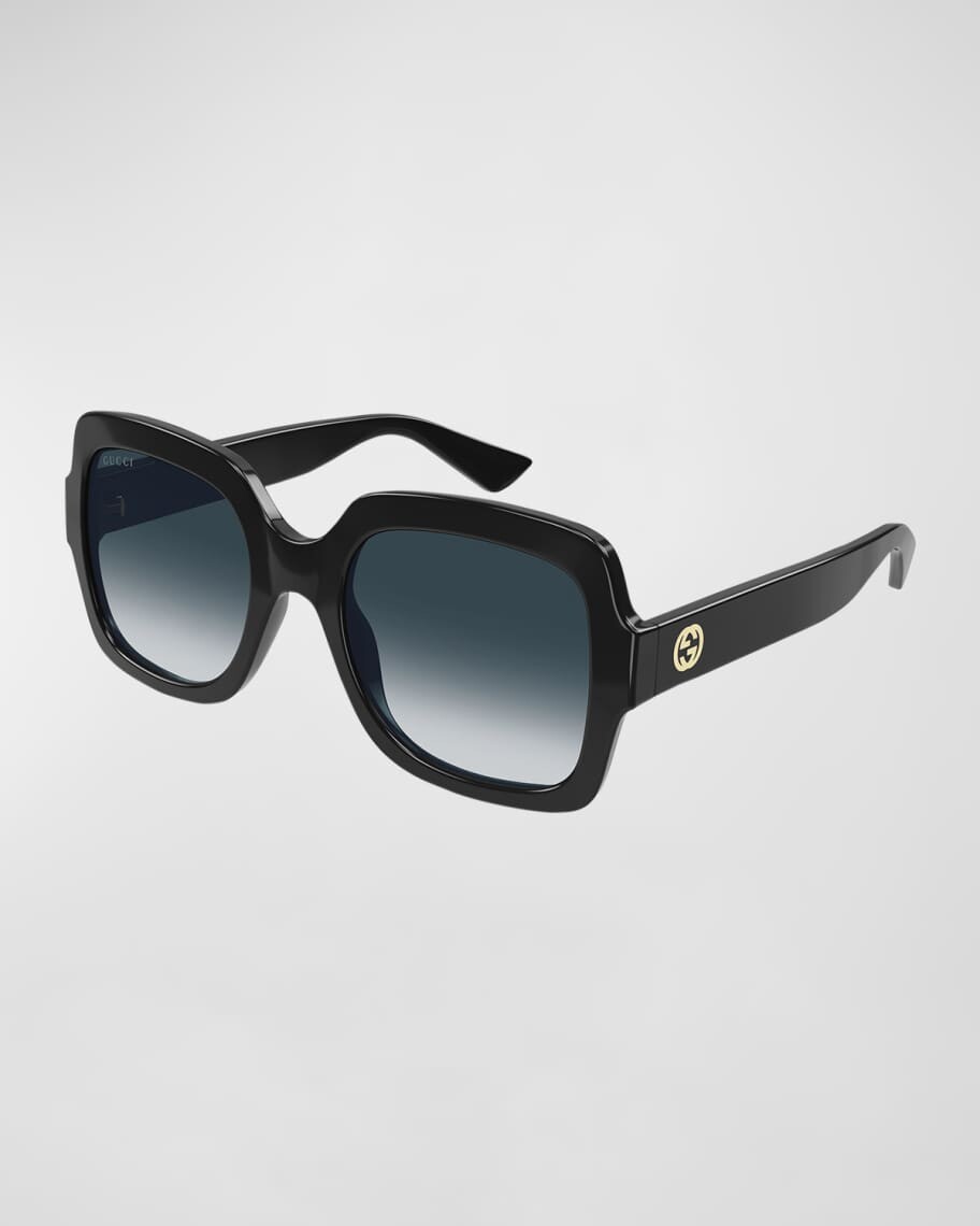 

Пластиковые солнцезащитные очки Gradient GG Square Injection Gucci
