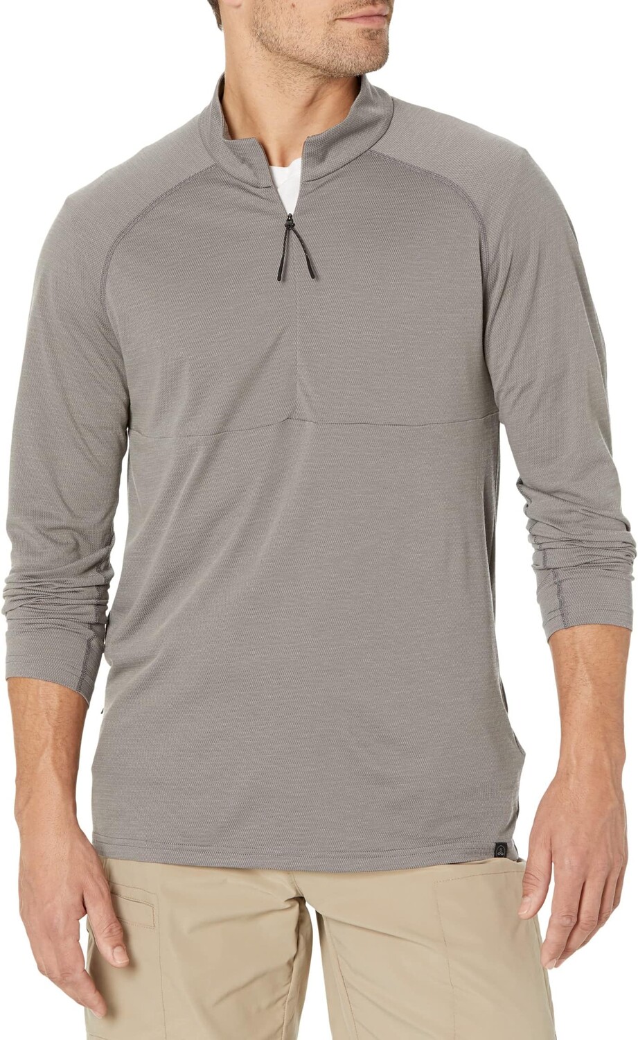 

Репитер на молнии 1/2, стандартная посадка Prana, цвет Heather Grey