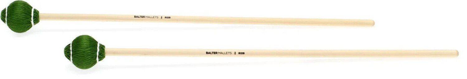 

Вибрафонные молотки Balter Pro Vibe средней жесткости — зеленый шнур — береза