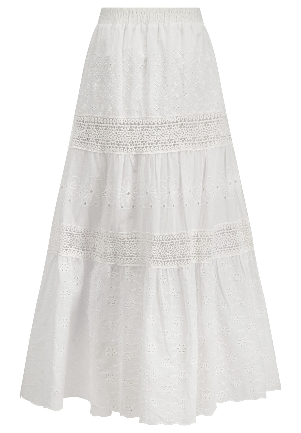 

Юбка до колена October Maxi, белый
