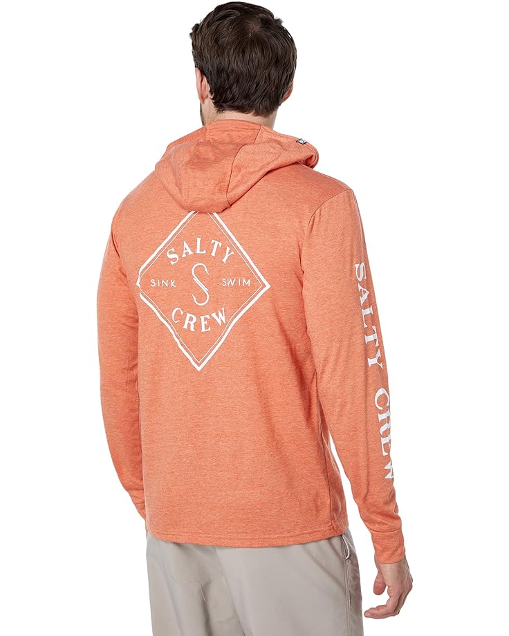 

Футболка Salty Crew Tippet Pocket Hood Tech Tee, цвет Sunburn