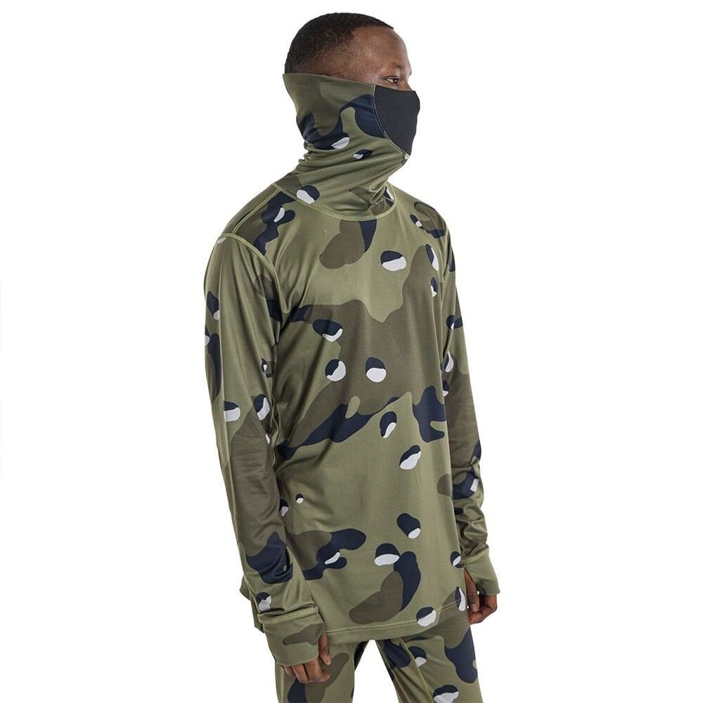 

Базовый слой с длинным рукавом Burton Midweight Long Neck, зеленый