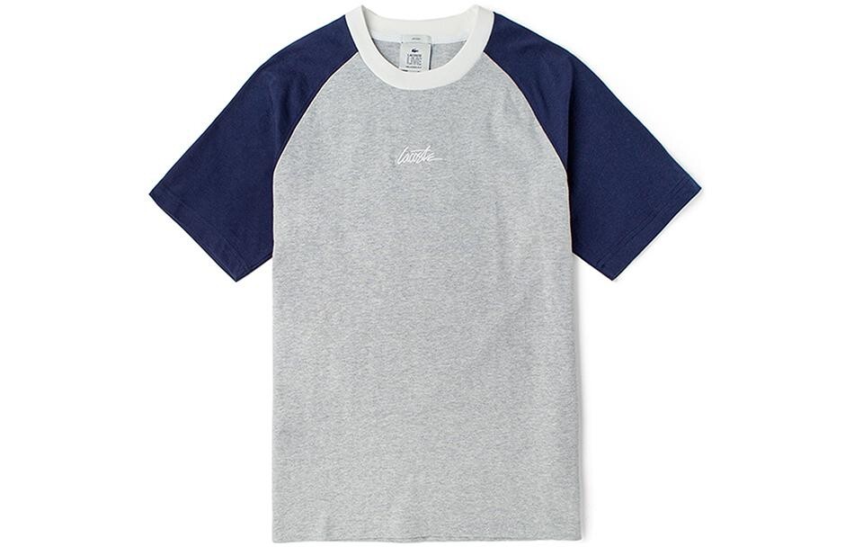 

Футболка унисекс серая Lacoste, серый