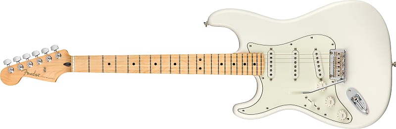 

Электрогитара Fender Player Stratocaster Left-Handed with Maple Fretboard 2018 - 2021 Polar White