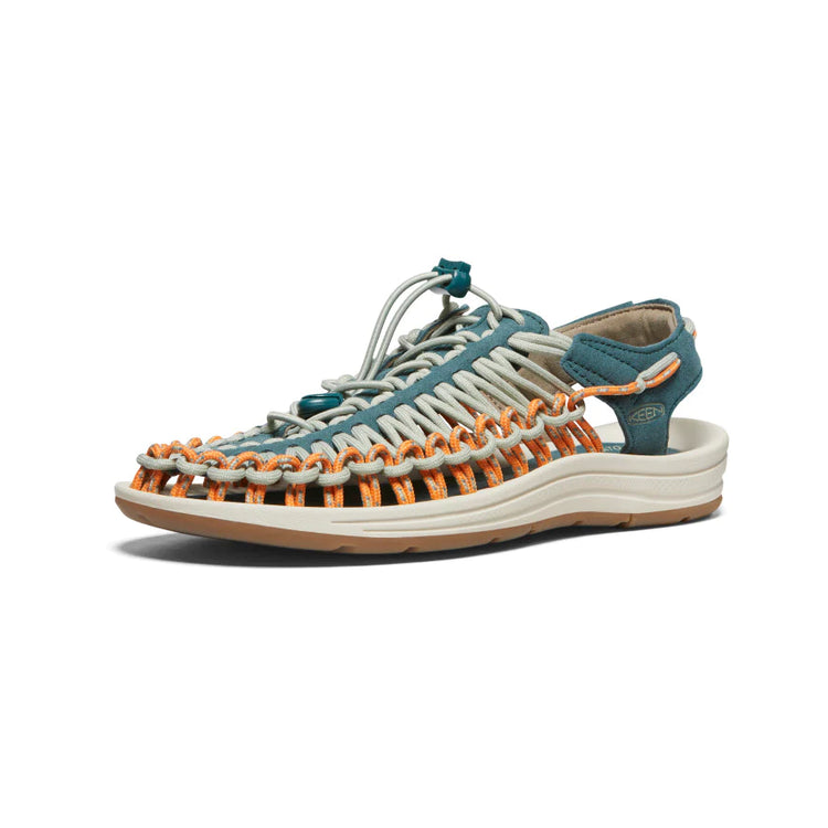 

Женские треккинговые ботинки Uneek River Green/Orange Keen