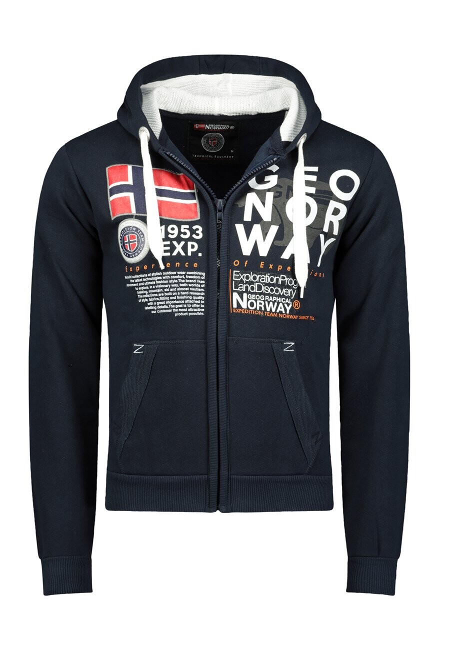 

Толстовка GASADO Geo Norway, цвет navy