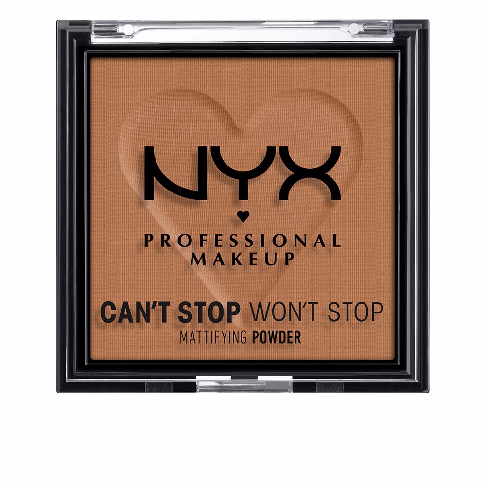 Пудра Can’t stop won’t stop mattifying powder Nyx professional make up, 6г, mocha цена и фото
