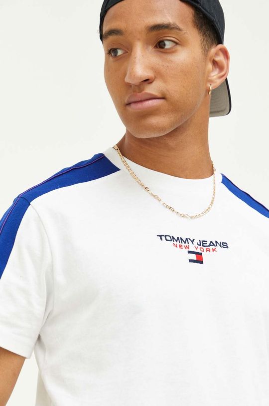 

Хлопковая футболка Tommy Jeans, белый