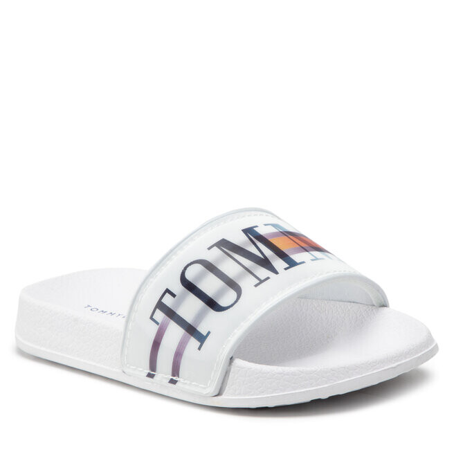 

Шлепанцы Tommy Hilfiger HolographicPool Slide, белый