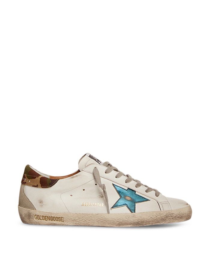 

Мужские кроссовки на шнуровке Super-Star Golden Goose