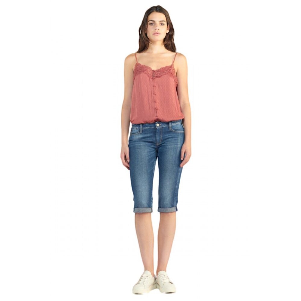 

Брюки Le Temps Des Cerises 52943 Mermoz Denim 3/4, синий