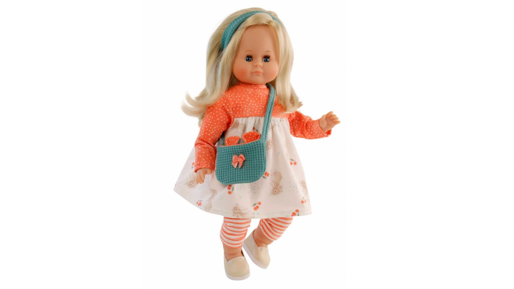 Куклы Schildkroet-Puppen Шлюммерле 37 см, светлые волосы, спящие голубые глаза, одежда для мыши