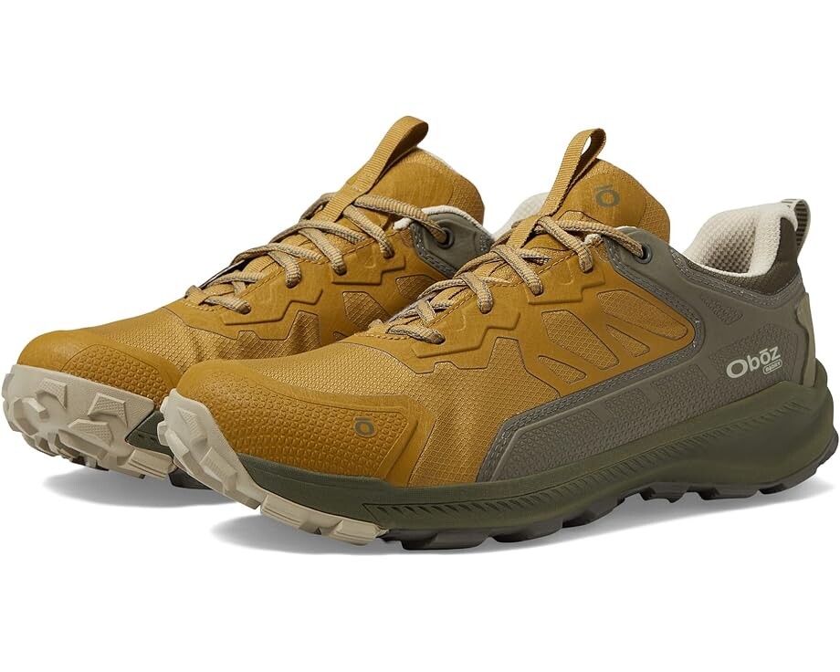 

Походные ботинки Oboz Katabatic Low B-Dry, цвет Mustard Seed