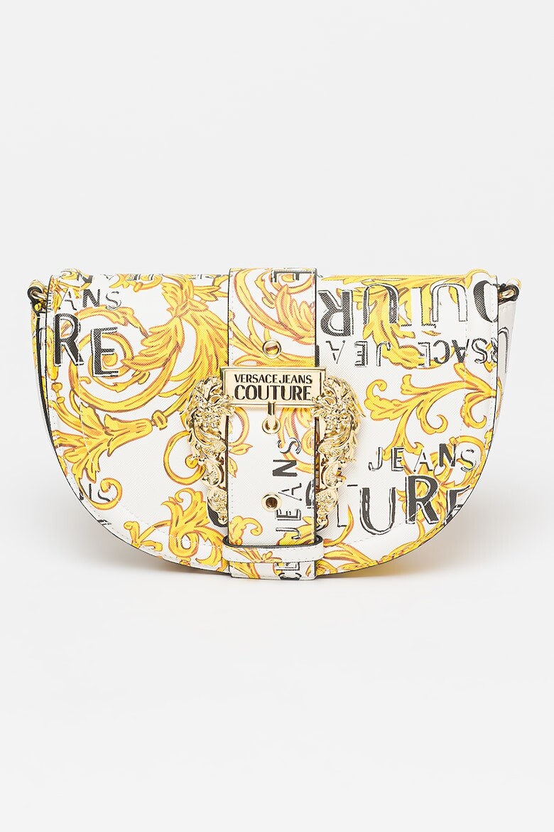 

Сумка из экокожи с клапаном Versace Jeans Couture, белый