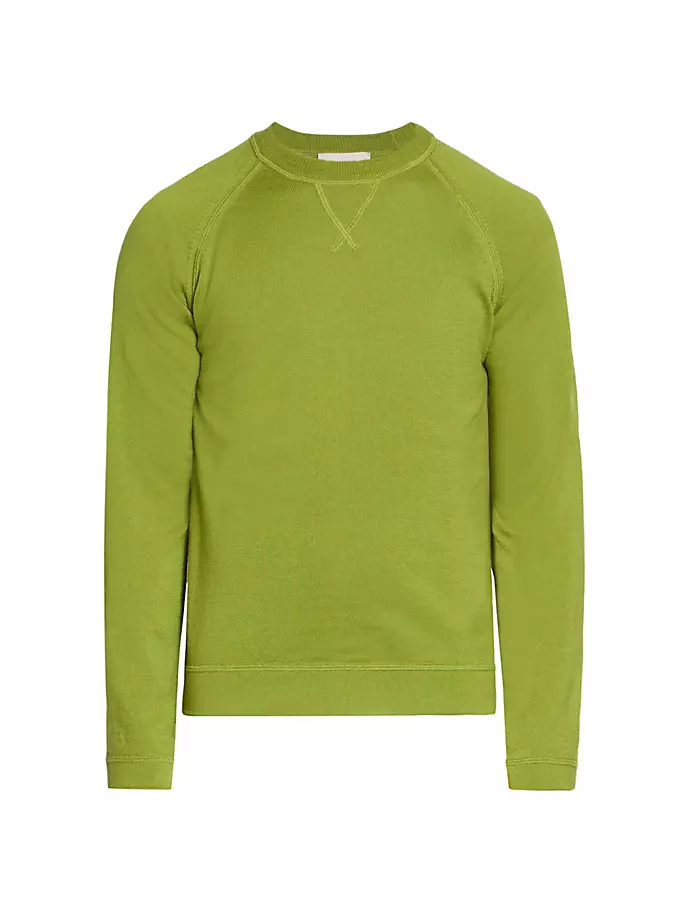 

Шерстяной свитер Nate с круглым вырезом Officine Générale, цвет fresh green
