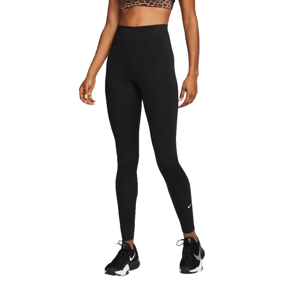 Тайтсы Nike Dri-FIT One High-Rise, черный шорты nike women s one dri fit high rise short цвет vapor green black
