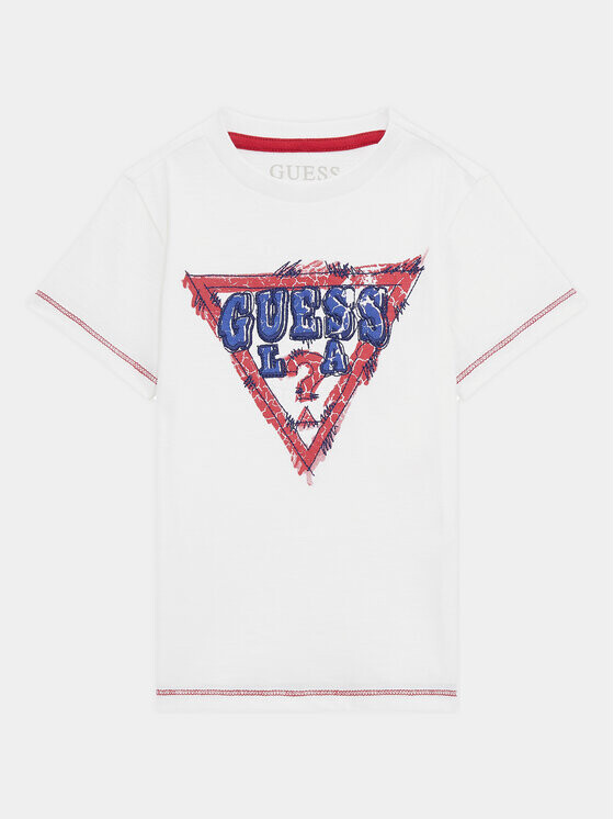 

Футболка стандартного кроя Guess, белый