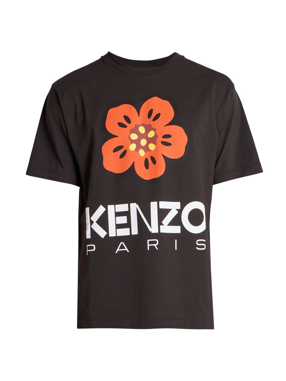 

Футболка из хлопкового джерси с логотипом Boke KENZO, черный