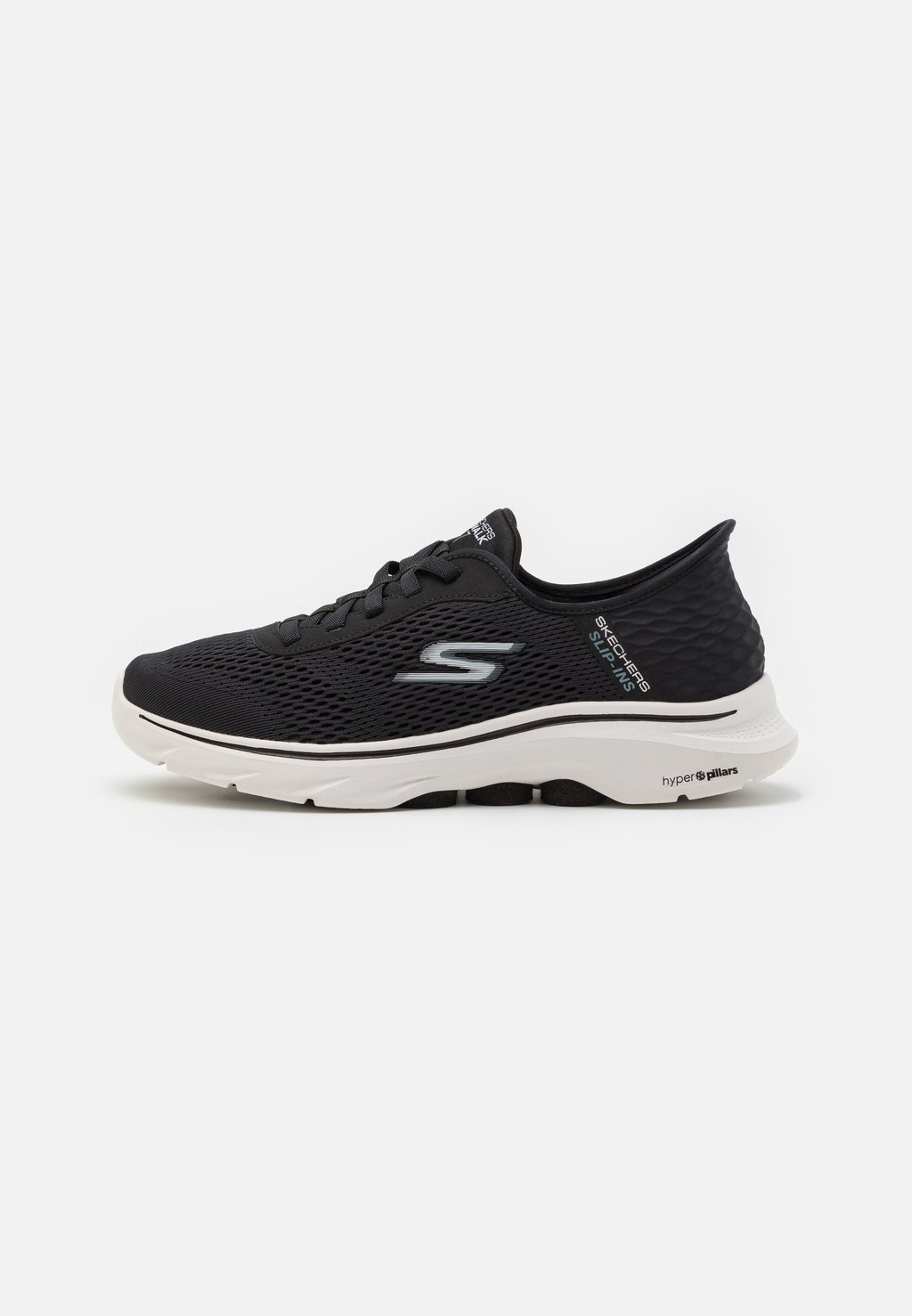 Обувь для ходьбы Go Walk 7 Slip-In Skechers Performance, цвет black/white обувь для ходьбы go walk slip on skechers performance цвет black