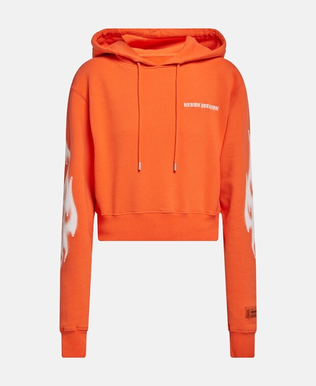 

Толстовка с капюшоном Heron Preston, тыква апельсин