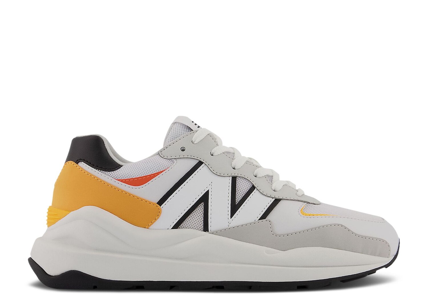 

Кроссовки New Balance 57/40 Big Kid Wide 'Summer Fog Peach Glaze', серый