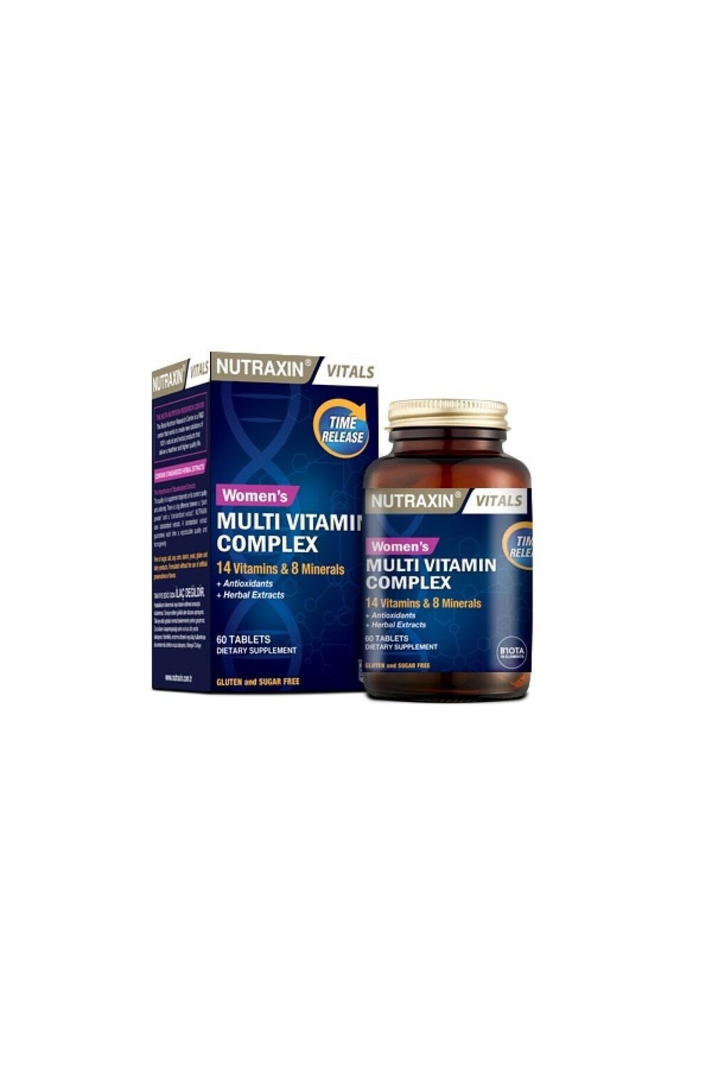 

Nutraxin Мультивитаминный комплекс для женщин 60 таблеток