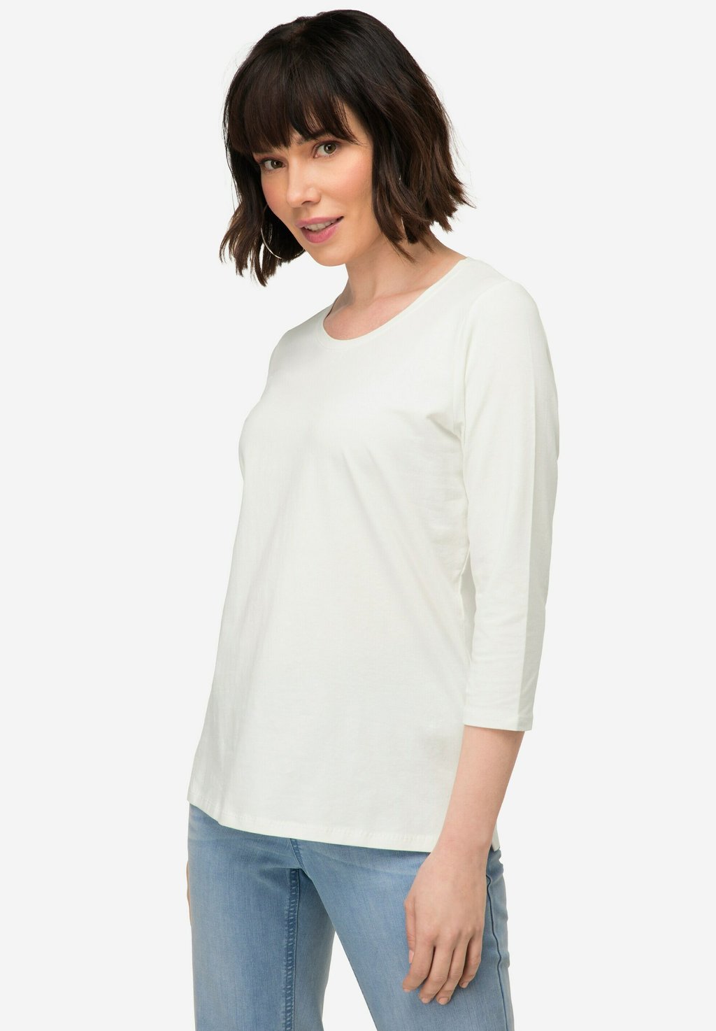 Рубашка с длинным рукавом LAURASØN, цвет off white рубашка с длинным рукавом mango kids цвет off white