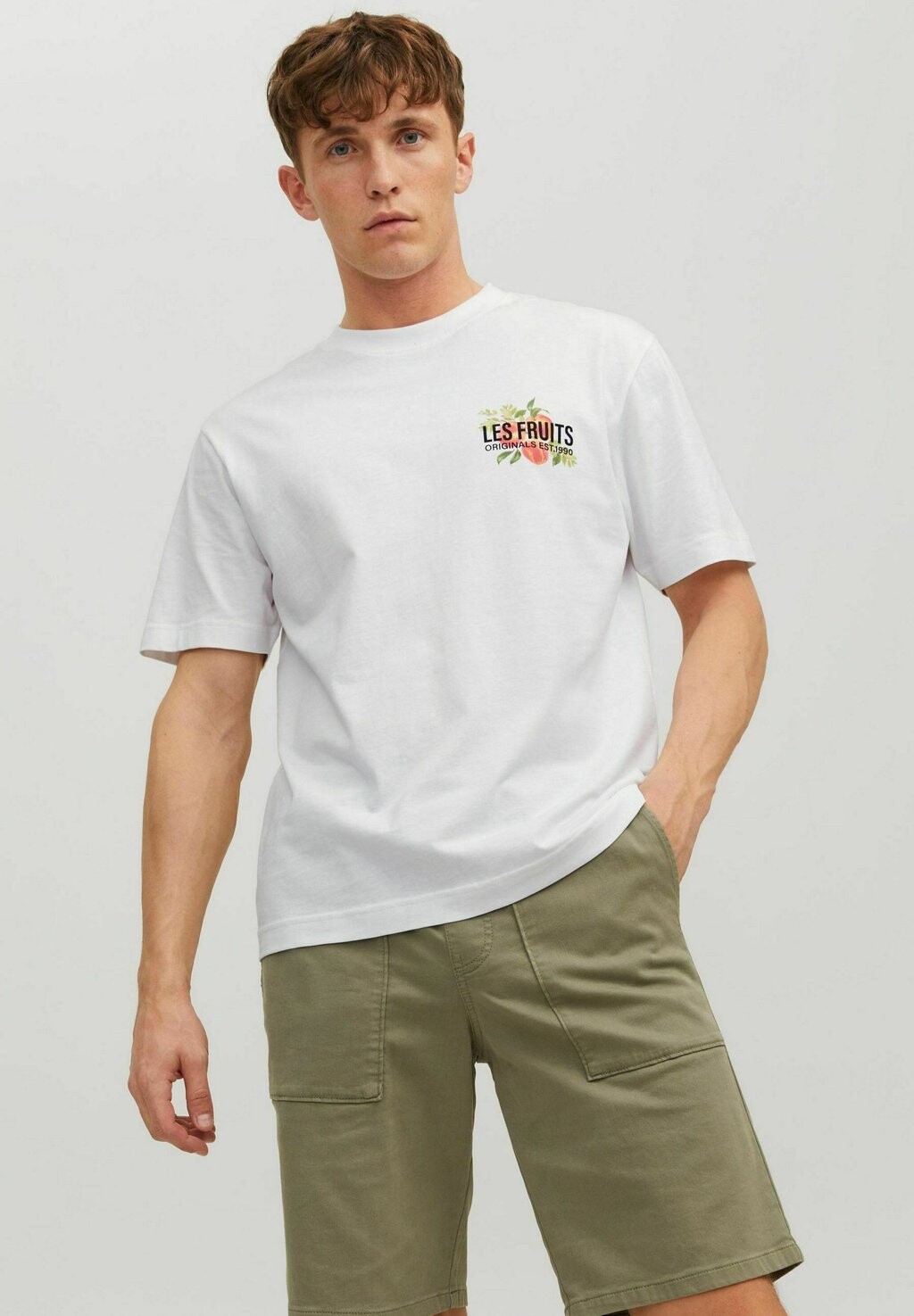 

Футболка с принтом Jack & Jones, белый