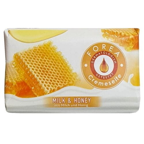 

Кусковое мыло, 150г Forea Cremeseife Milk & Honey, Inna marka