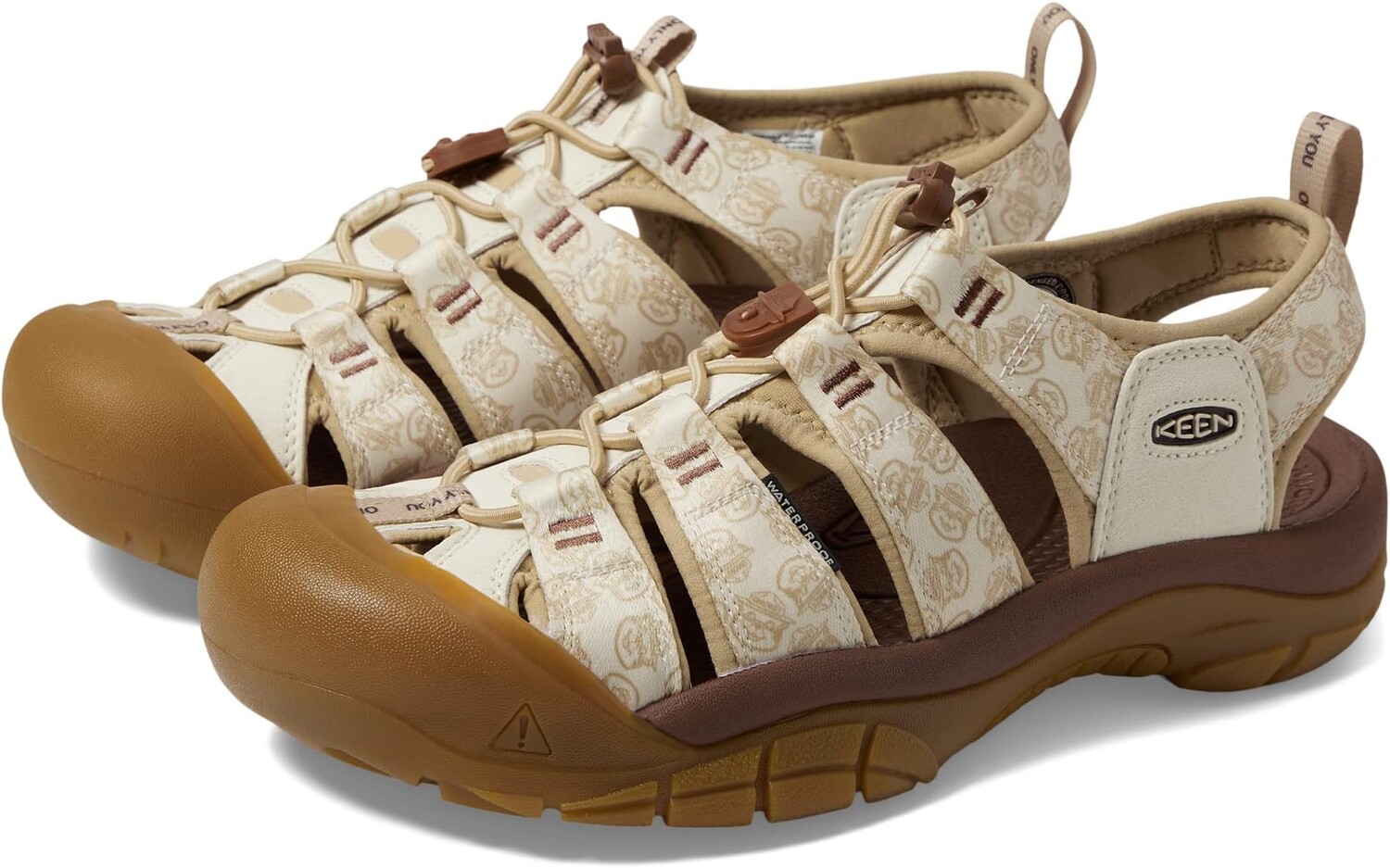 

Сандалии Newport Retro KEEN, цвет Smokey Bear/Smores