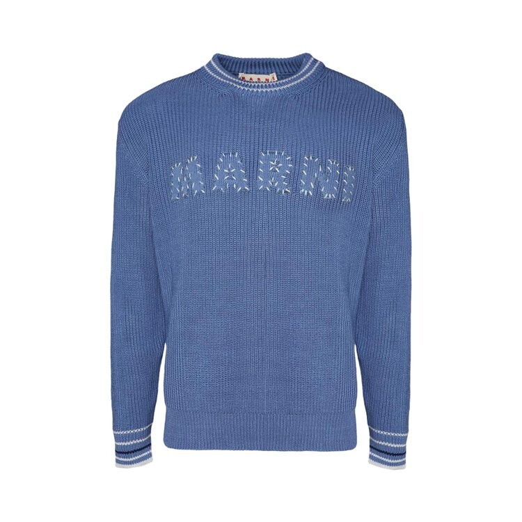 

Свитер Marni Roundneck Sweater, синий