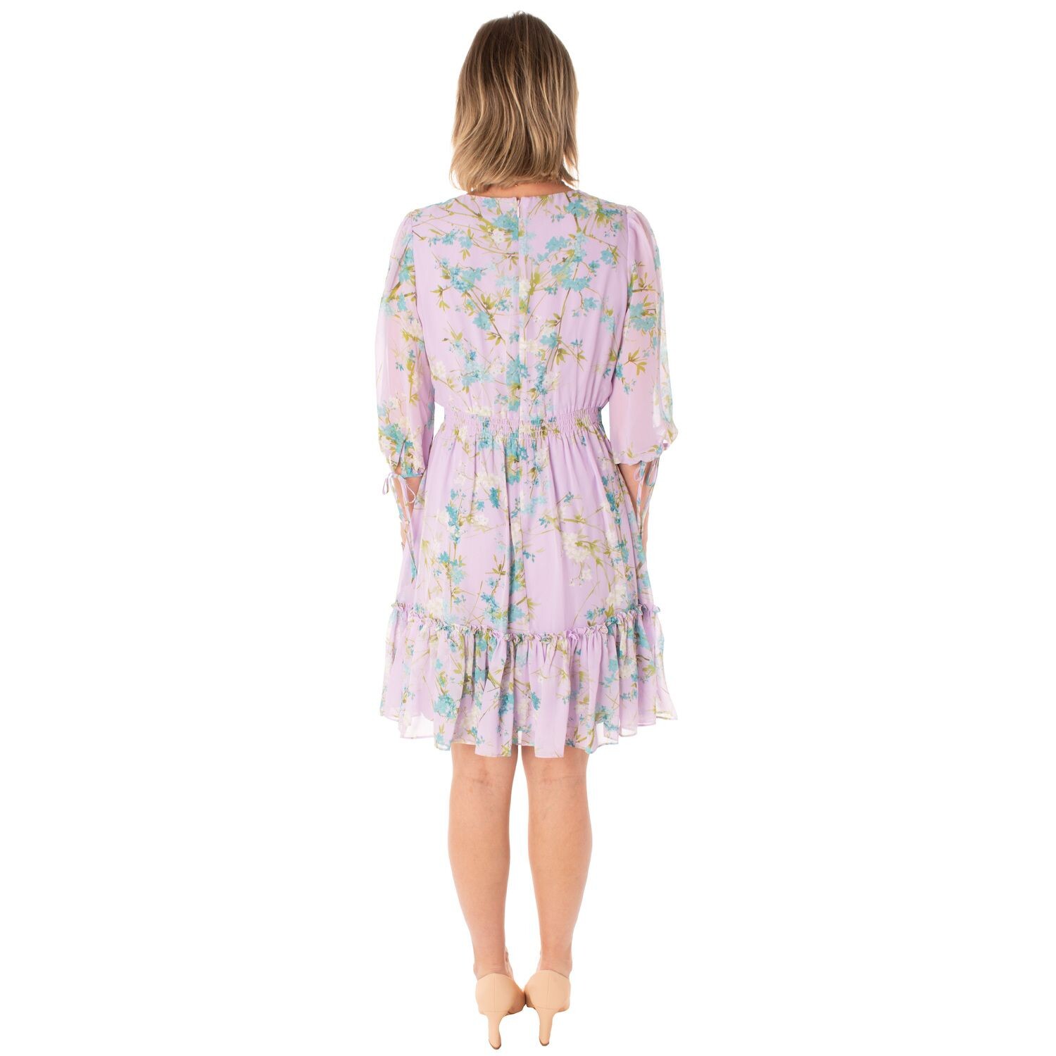 

Женское мини-платье с присборенной талией и пуговицами спереди Taylor Dress