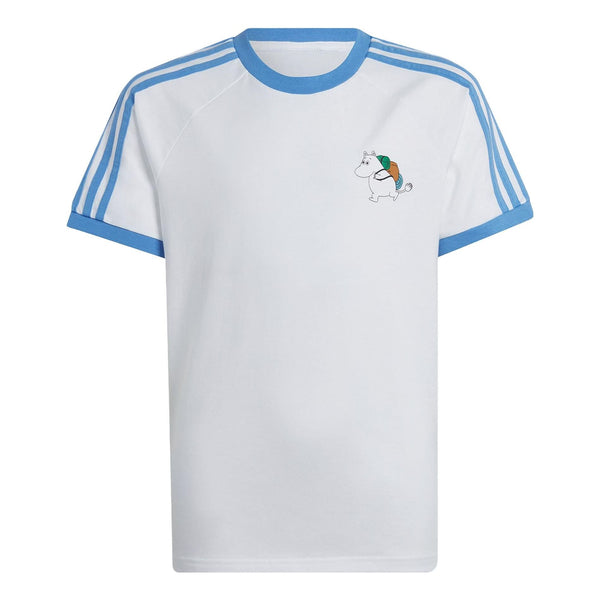 

Футболка (GS) adidas originals x Moomin Tee 'White Blue Green', мультиколор