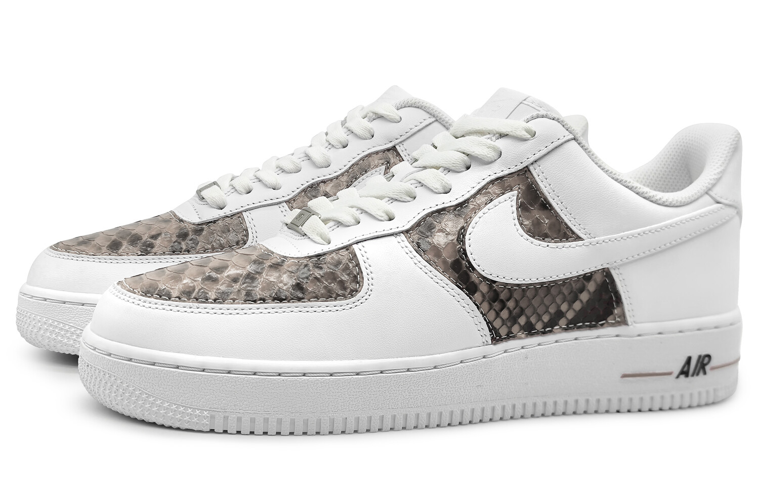 

Кроссовки Nike Air Force 1 Skateboarding Shoes Men Low-top White, серый