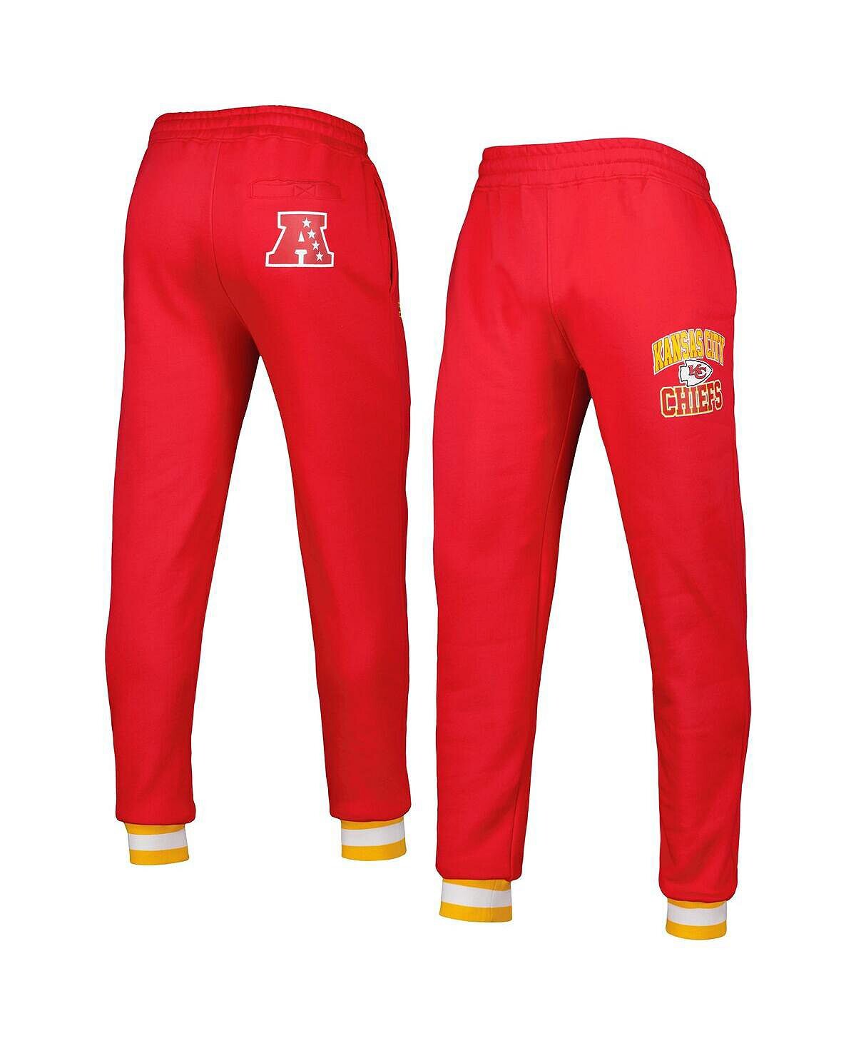 

Мужские красные флисовые спортивные брюки Kansas City Chiefs Blitz Starter
