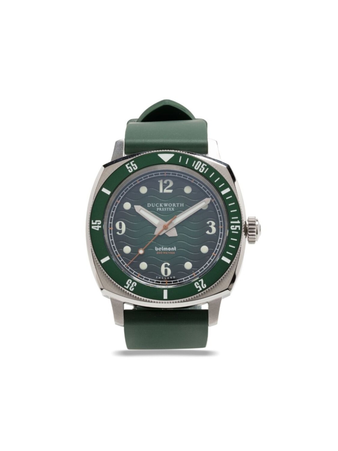 

Наручные часы Belmont Dive 42 мм Duckworth Prestex, зеленый