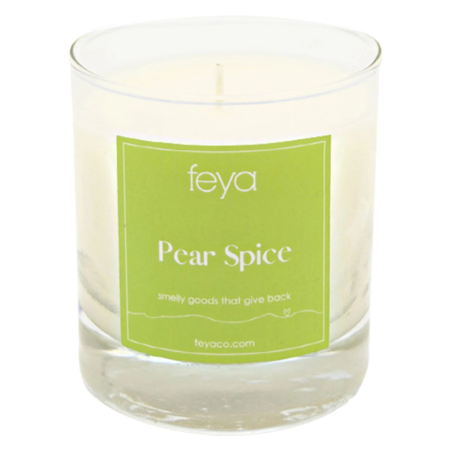 Feya Candle Pear Spice, 6,5 унций. Соевая свеча свеча feya черный дуб смородина 5 унций рид диффузор