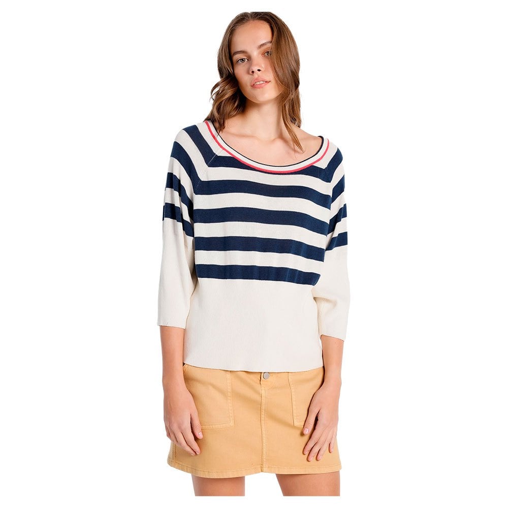 

Толстовка Lois Jeans Light Stripes, белый