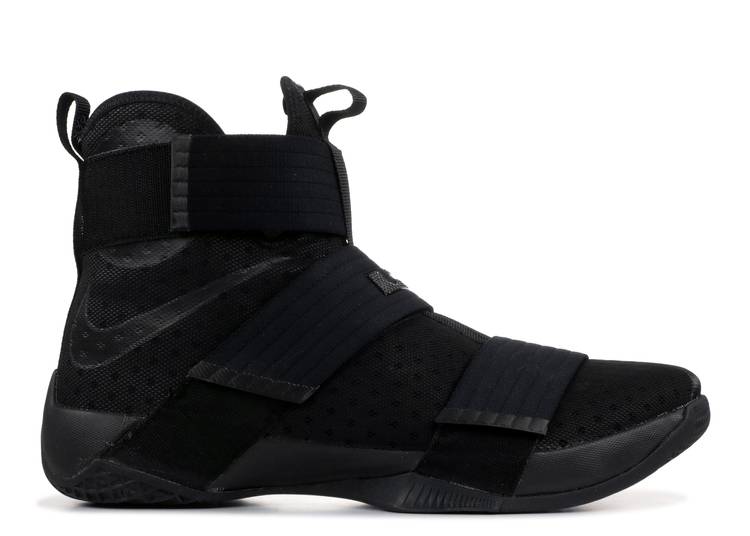 Кроссовки Nike LEBRON SOLDIER 10 'BLACK SPACE', черный