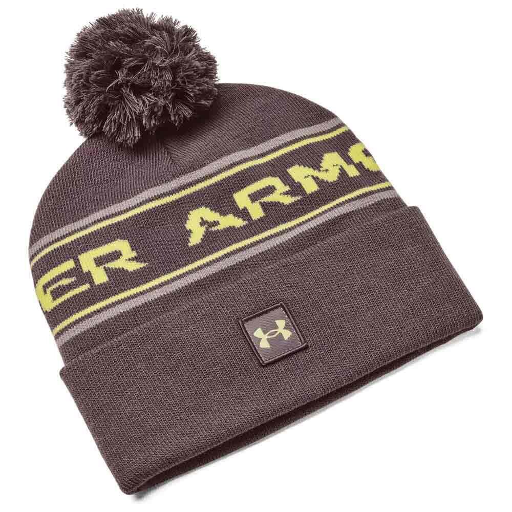 

Шапка Under Armour Halftime Pom, коричневый