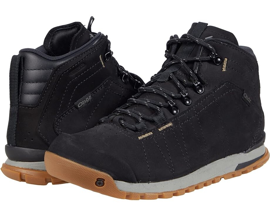 

Походные ботинки Oboz Bozeman Mid Leather B-DRY, цвет Castlerock