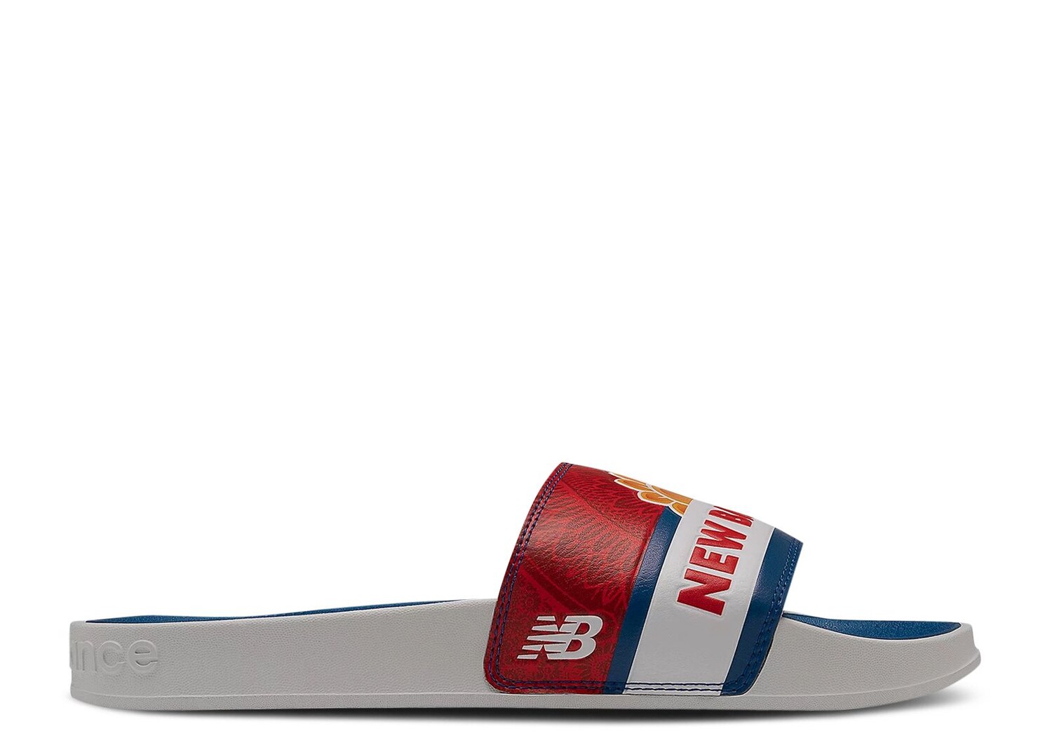 

Кроссовки New Balance David Sunflower Seeds X 200 Slides 'Red Blue', красный