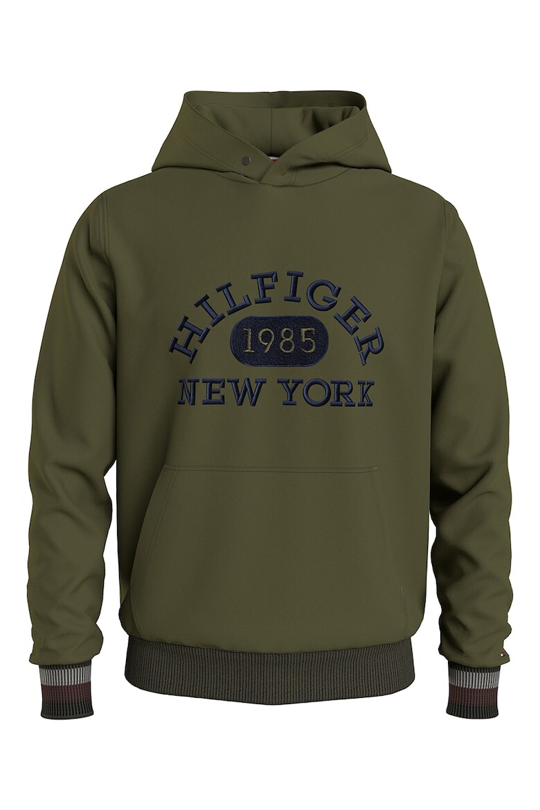 

Толстовка с вышитым логотипом Tommy Hilfiger, зеленый