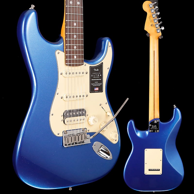 

Электрогитара Fender American Ultra Stratocaster HSS Rosewood Fb, Cobra Blue