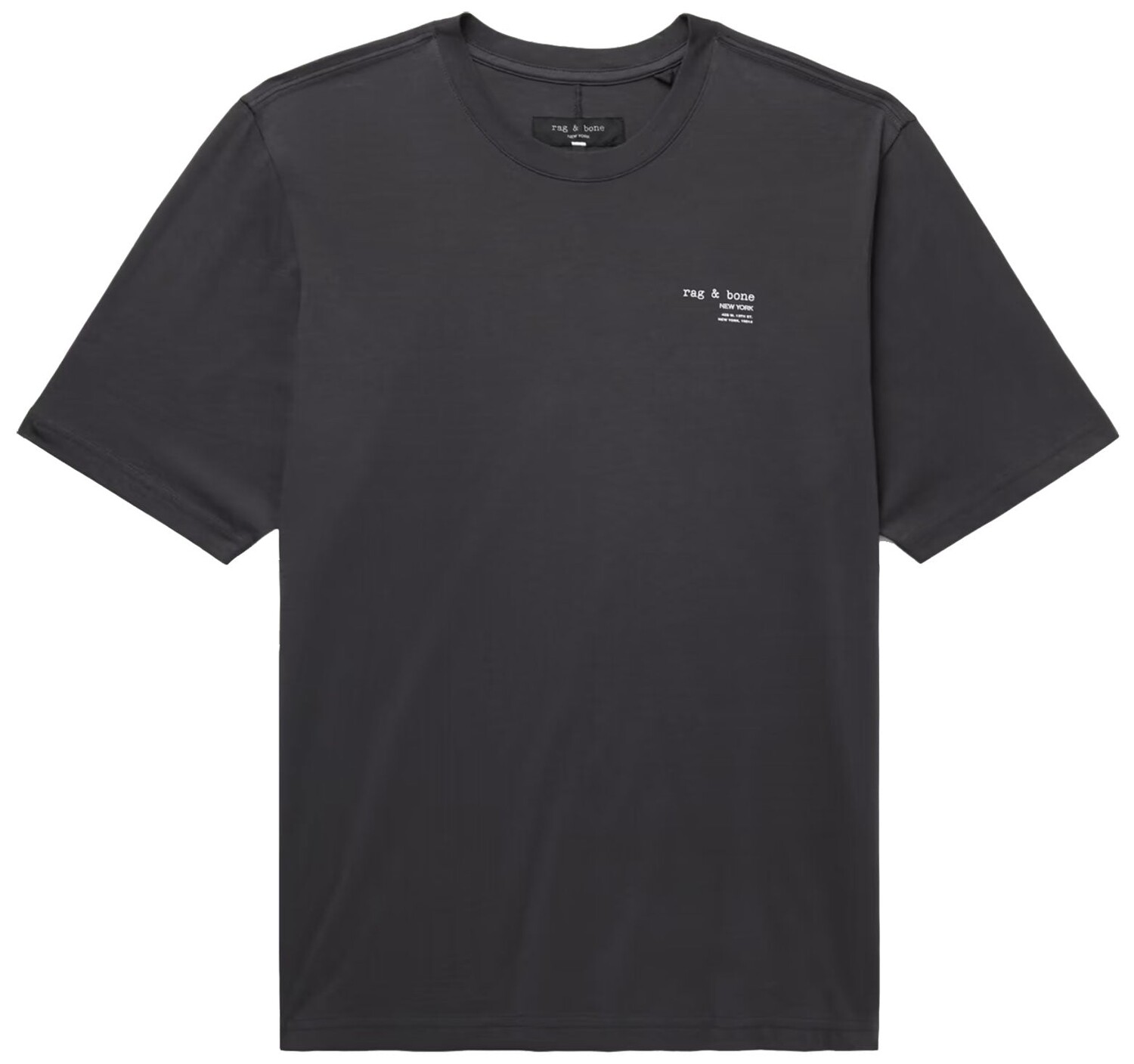

Мужская футболка Rag & Bone с круглым вырезом, черный
